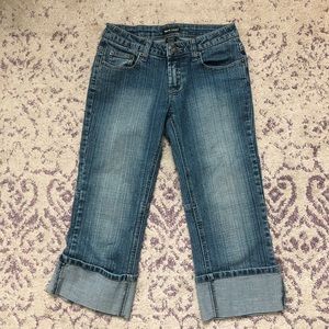 Wet Seal Jean Capris Size 1